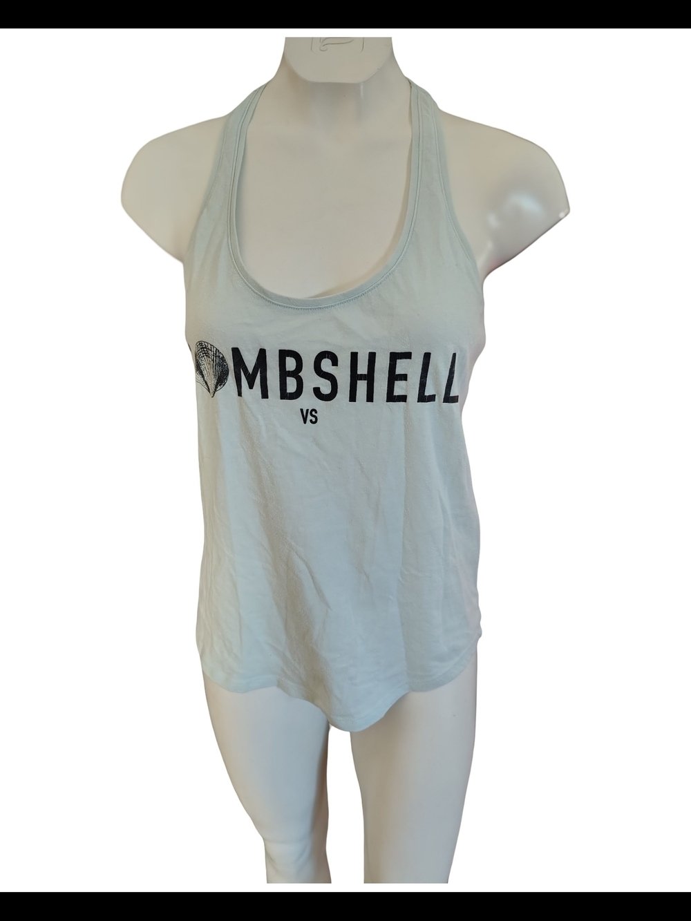 Victoria's Secret Bombshell Light Blue Racerback Tank